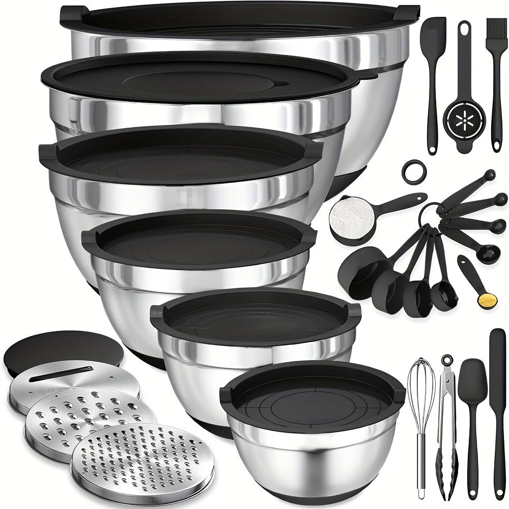 Kitchen Gadgets & Toys - 17 Uds., juego de cuencos para