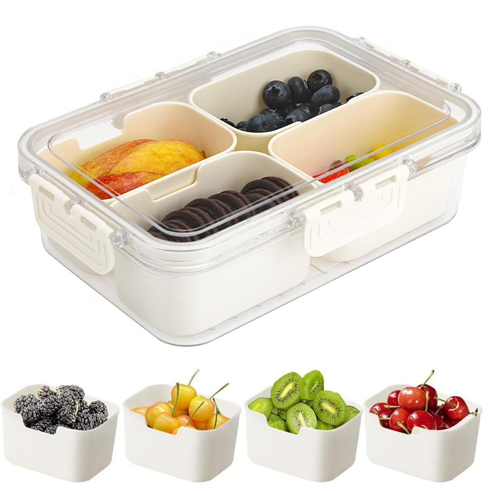 Kitchen Gadgets Storage - Caja Portátil para Almacenamiento de Alimentos,