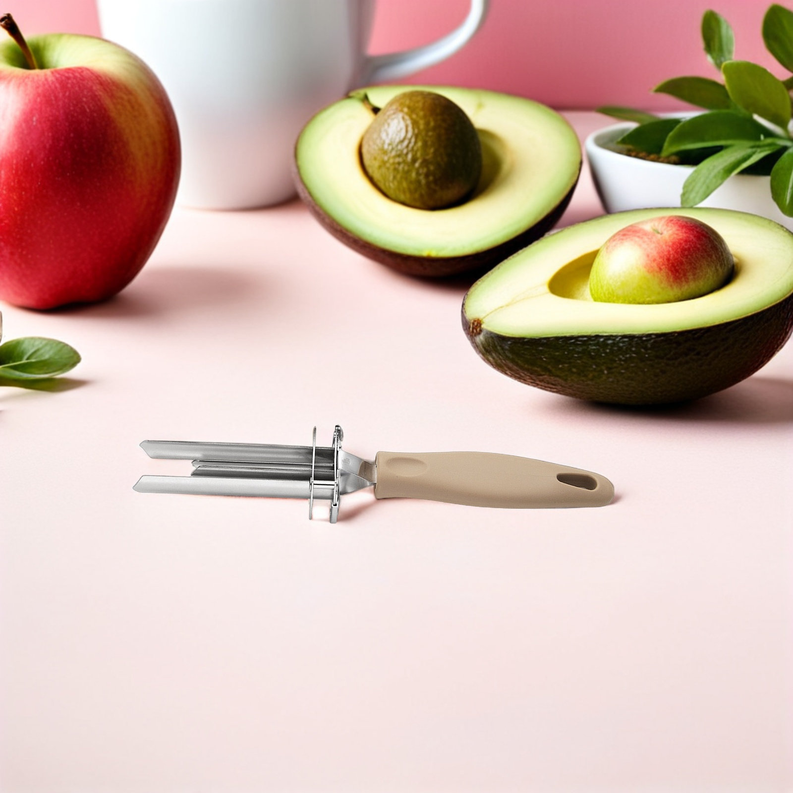 Kitchen Gadgets & Toys - Descorazonador de Pimientos, Descorazonador de Diámetro