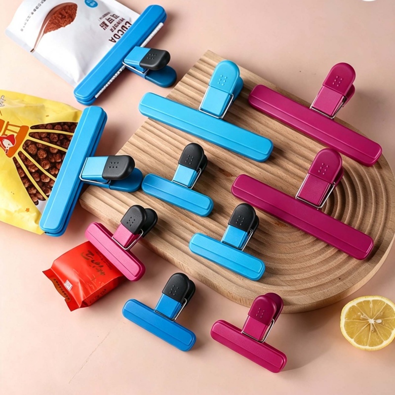 Zyliss Kitchen Gadgets - 4 clips portátiles de plástico para