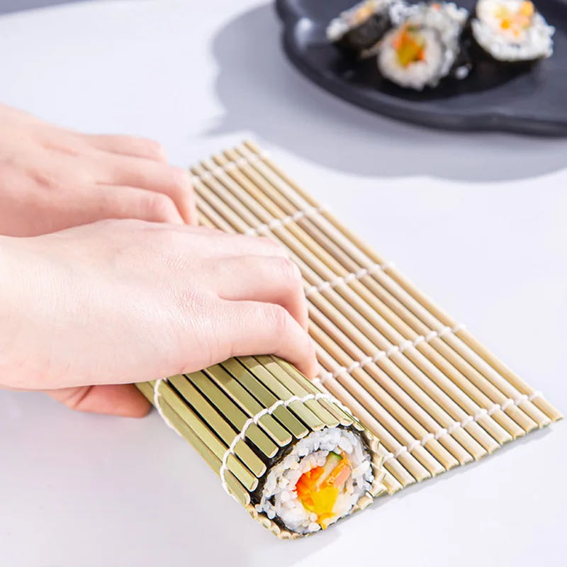 Kitchen Gadgets And Appliances - Alfombrilla enrollable de bambú para hacer