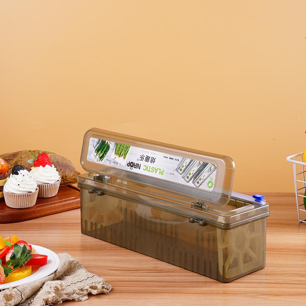 Zyliss Kitchen Gadgets - Dispensador de envoltura de plástico, cortador