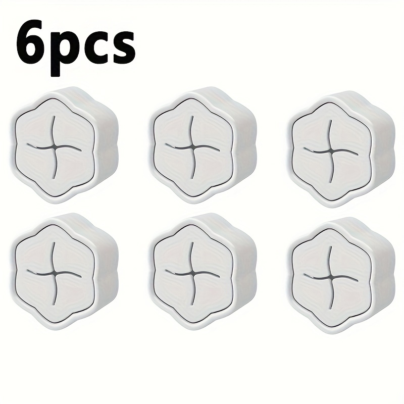 Kitchen Gadgets Storage - 6 Ganchos Adhesivos para Toallas, Sin