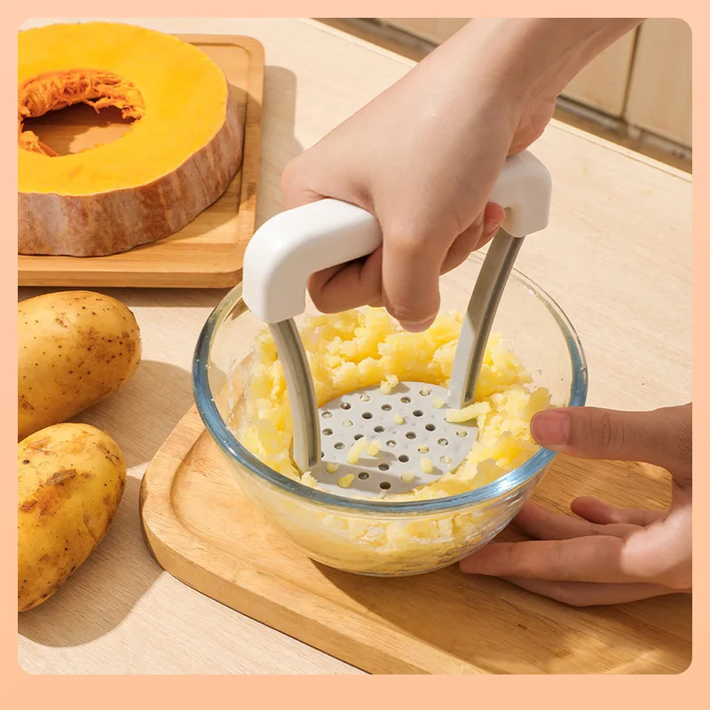 Potato Masher Ricer - Trituradora de patatas Manual, trituradora de