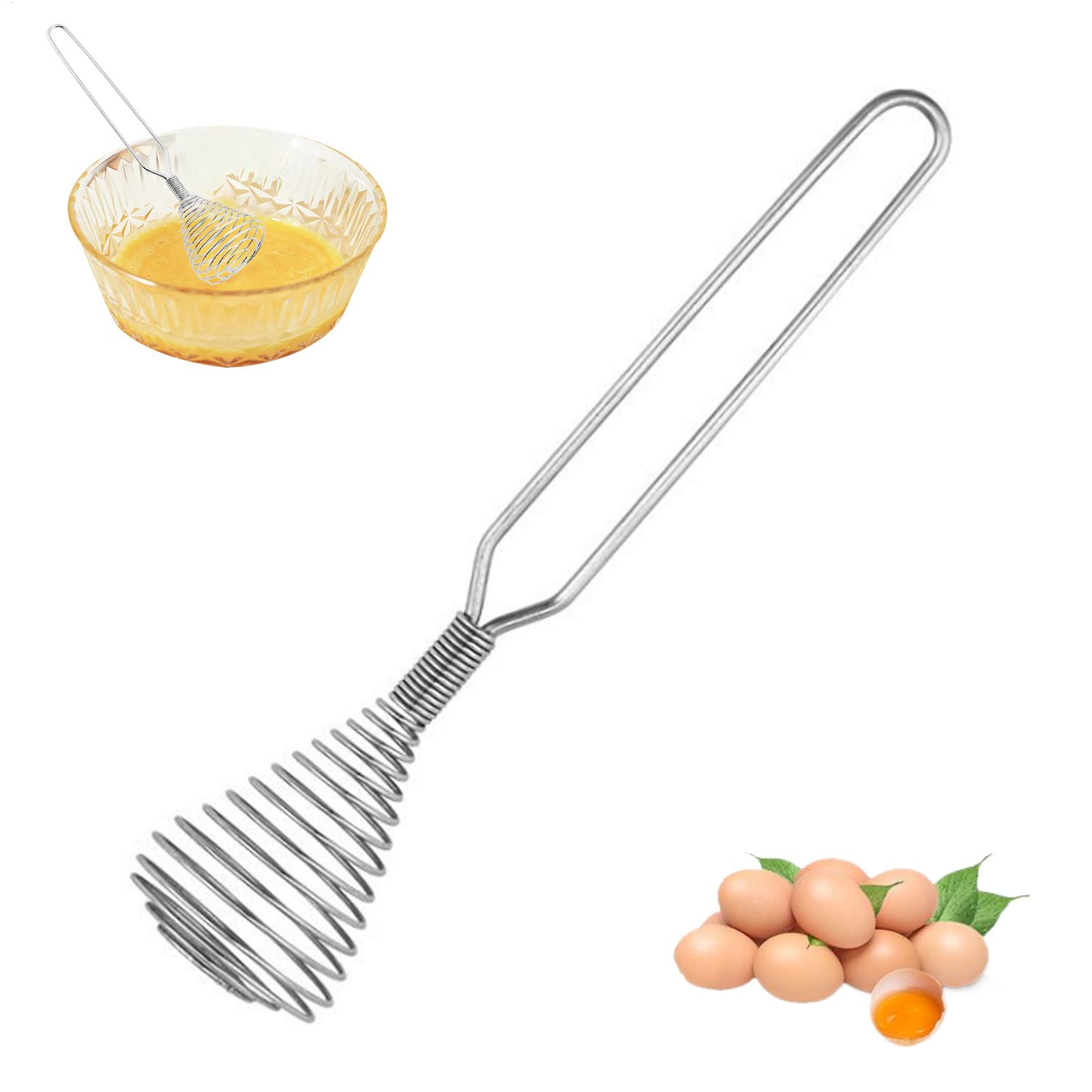 Kitchen Gadgets And Appliances - Batidor de mano de acero inoxidable,