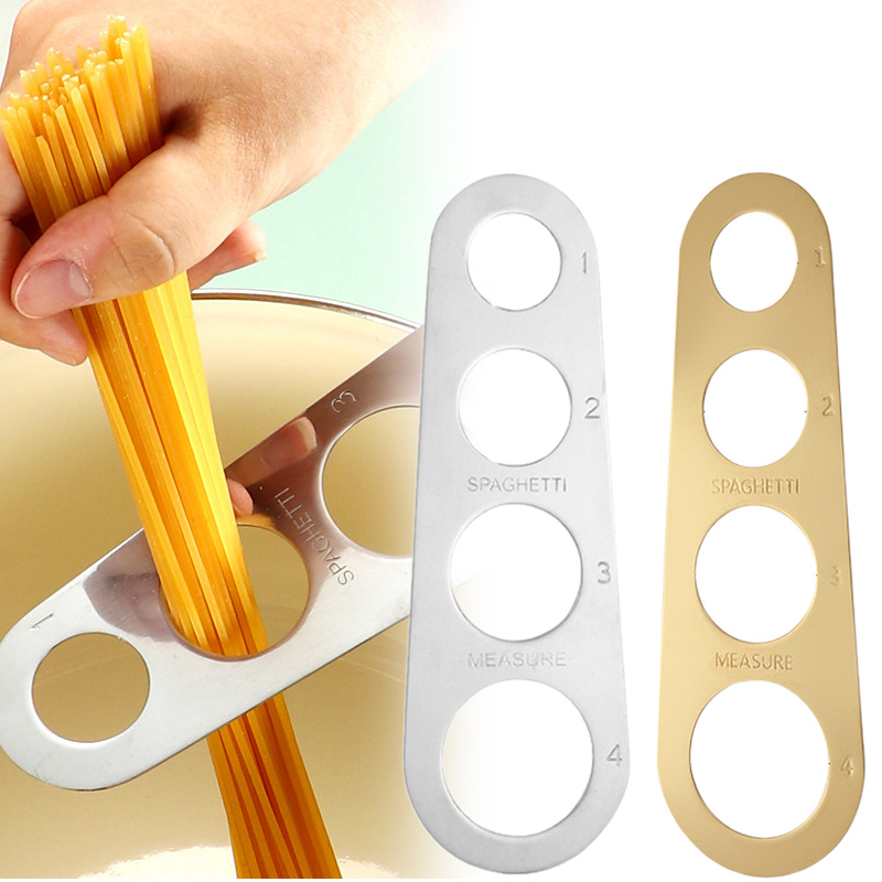 Kitchen Gadgets And Appliances - Medidor de espagueti de acero inoxidable,