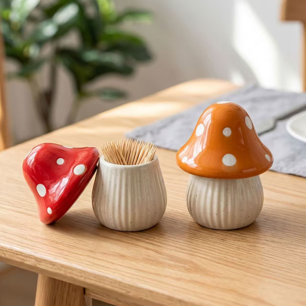 Tarro de cerámica con diseño d - Kitchen Gadgets Storage reseña y precio