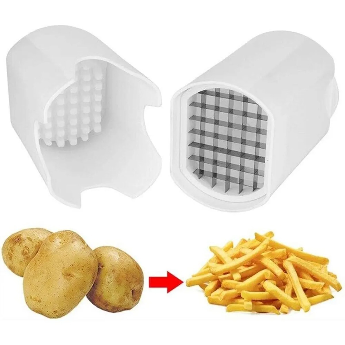 Herramienta cortadora de patat - Potato Masher Ricer reseña y precio