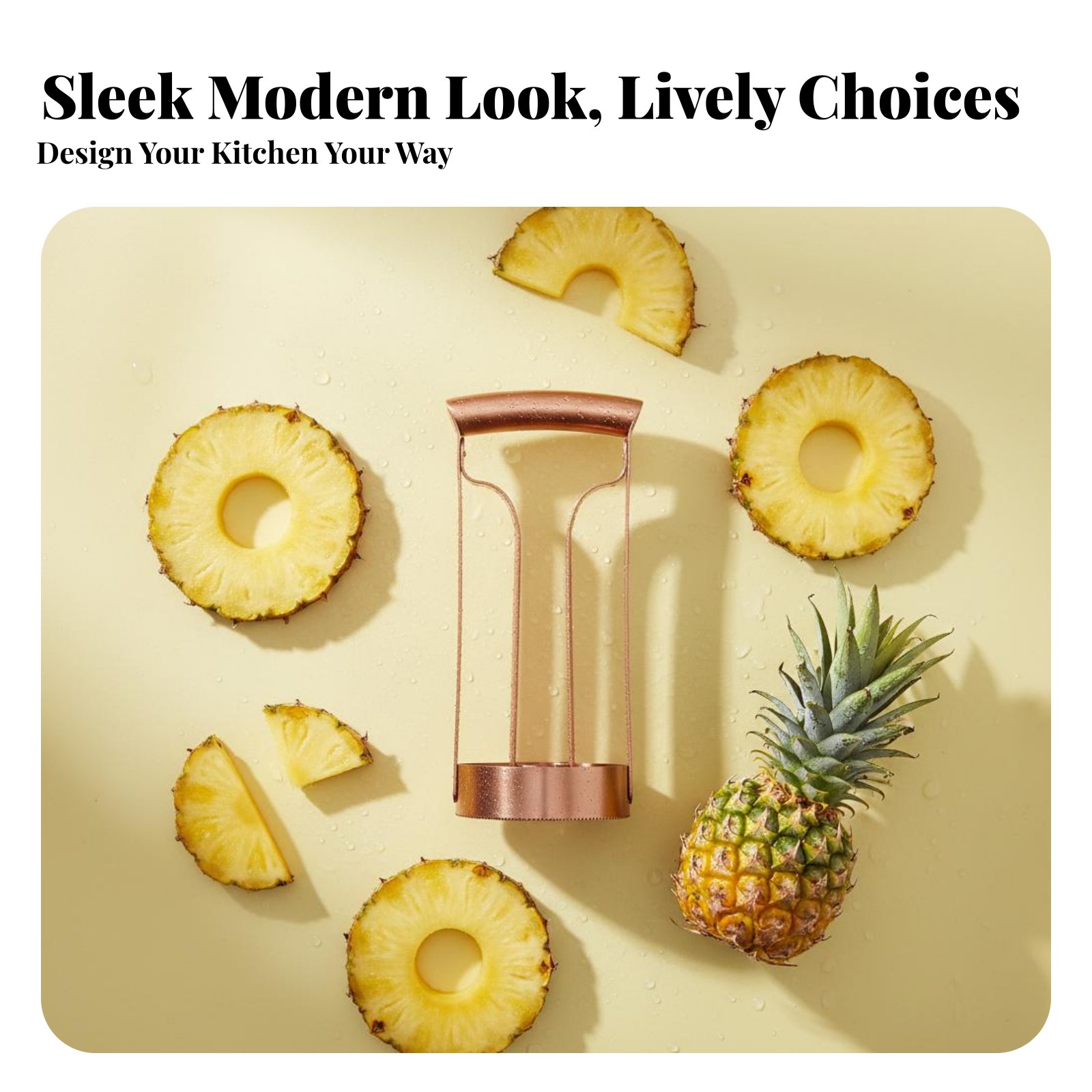 Cortador de Piña de Acero Inox - Kitchen Gadgets & Toys reseña y precio