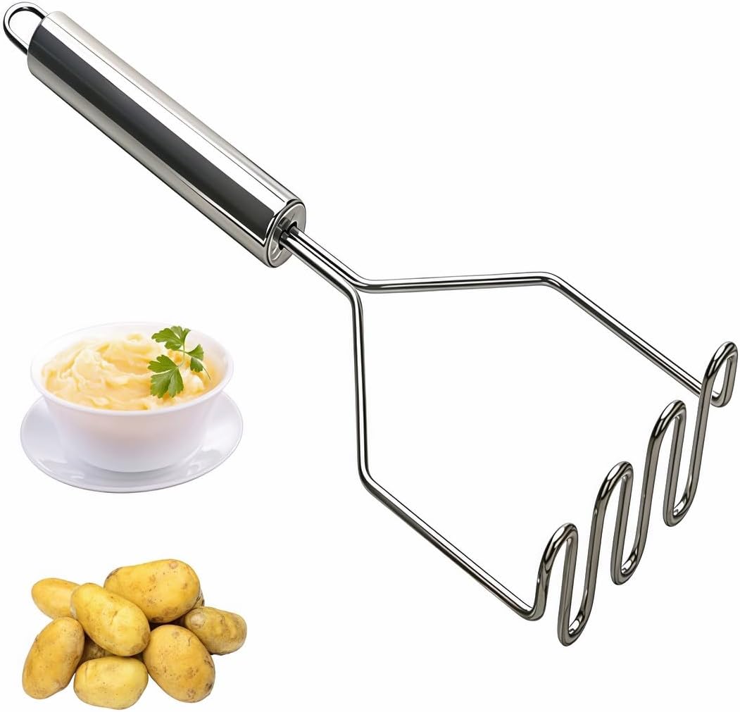 Triturador de Patatas de Acero - Potato Masher Ricer reseña y precio