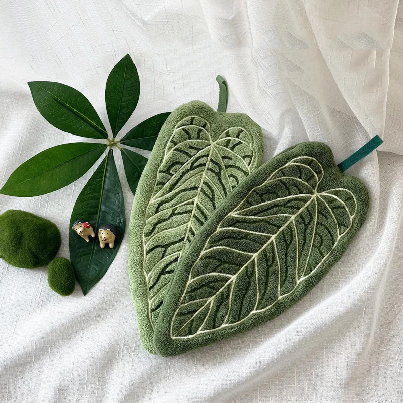 Toalla de mano de planta calie - Kitchen Gadgets Website reseña y precio