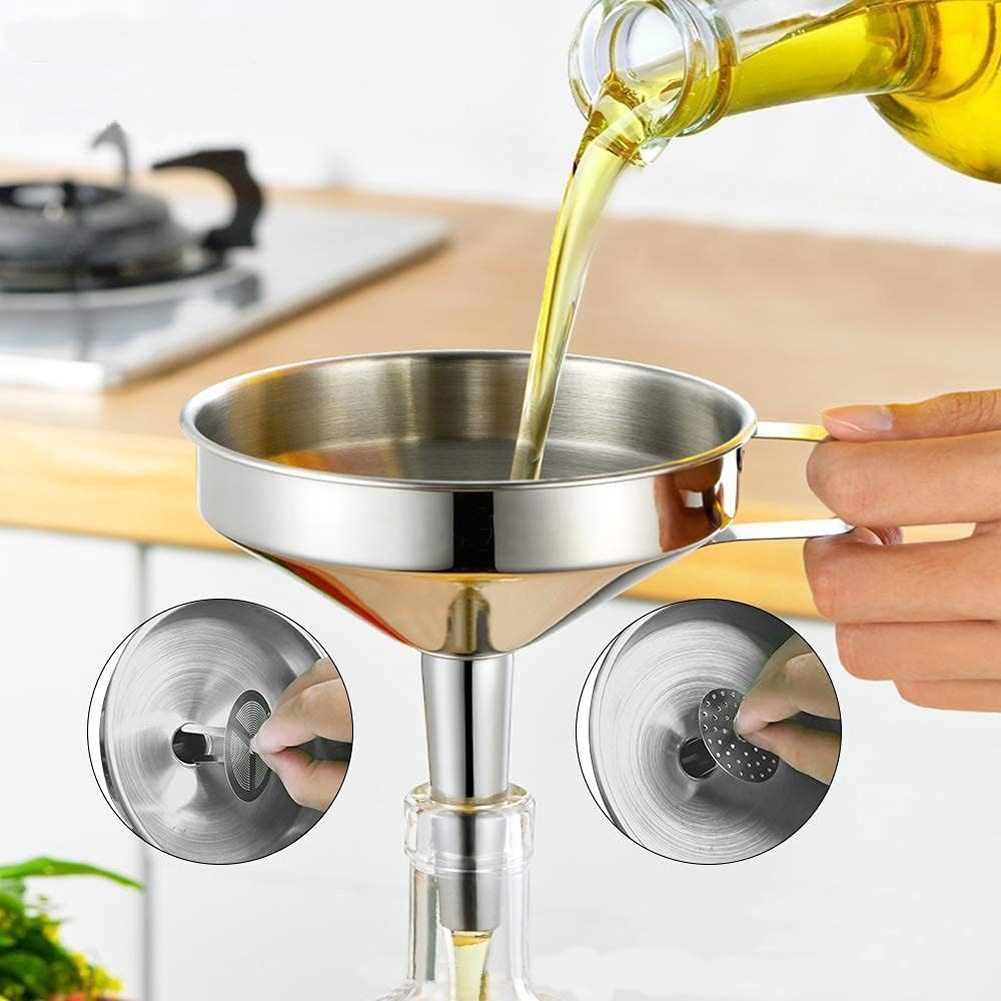 Embudo de acero inoxidable par - Zyliss Kitchen Gadgets reseña y precio