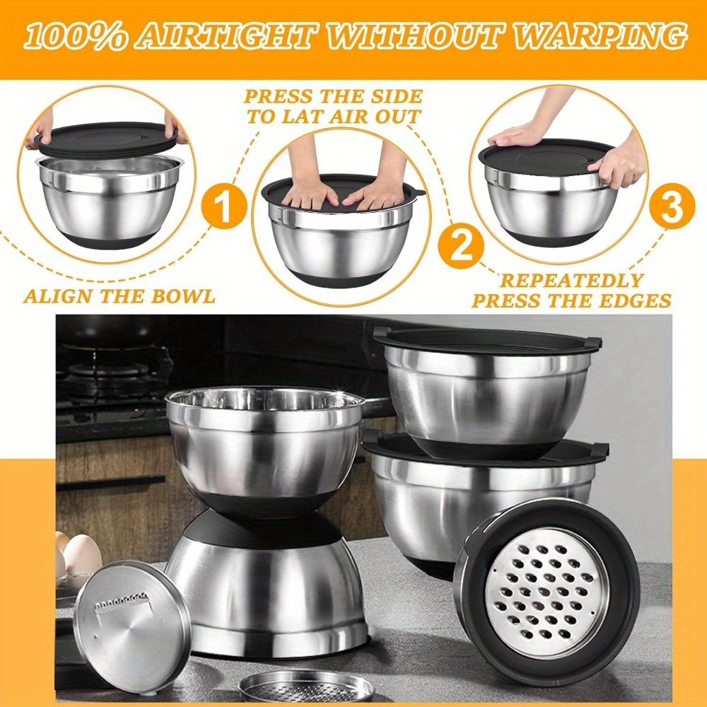 17 Uds., juego de cuencos para - Kitchen Gadgets & Toys reseña y precio