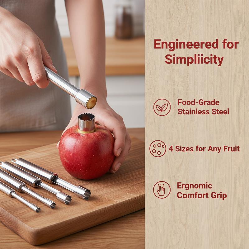 Juego de 4 Descorazonadores de - Kitchen Gadgets & Toys reseña y precio