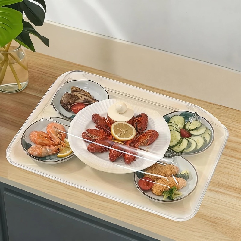 WORTHBUY Cubierta de plástico  - Kitchen Gadgets Storage reseña y precio