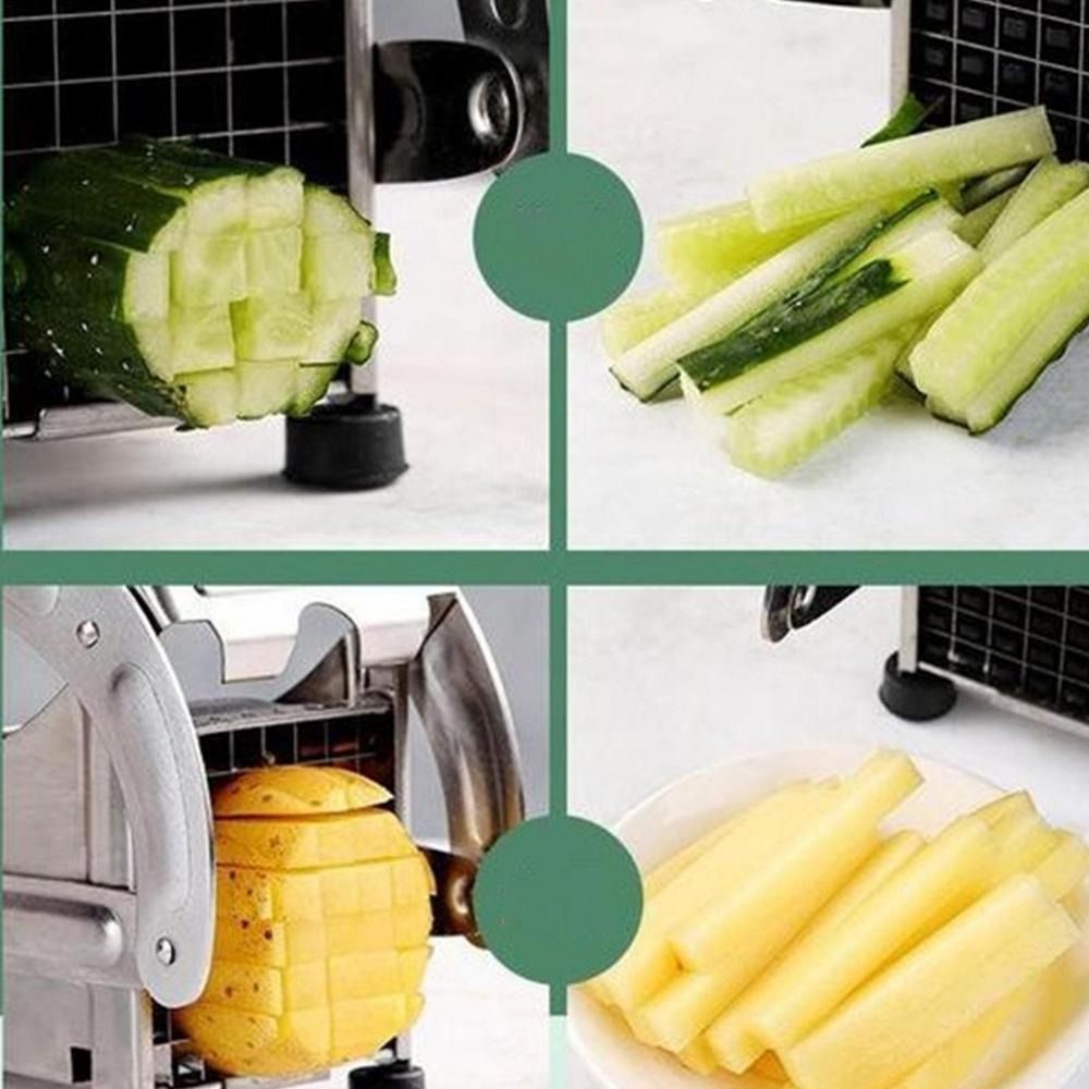 Cortador Manual de patatas fri - Potato Masher Ricer reseña y precio