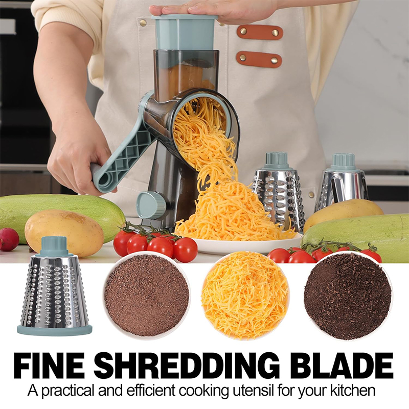 LMETJMA Rallador de queso gira - Potato Masher Ricer reseña y precio