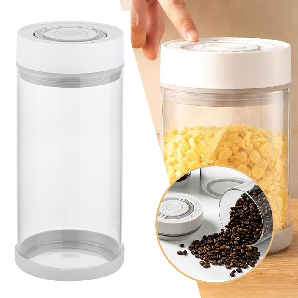 Tarro de vidrio a prueba de hu - Kitchen Gadgets Storage reseña y precio