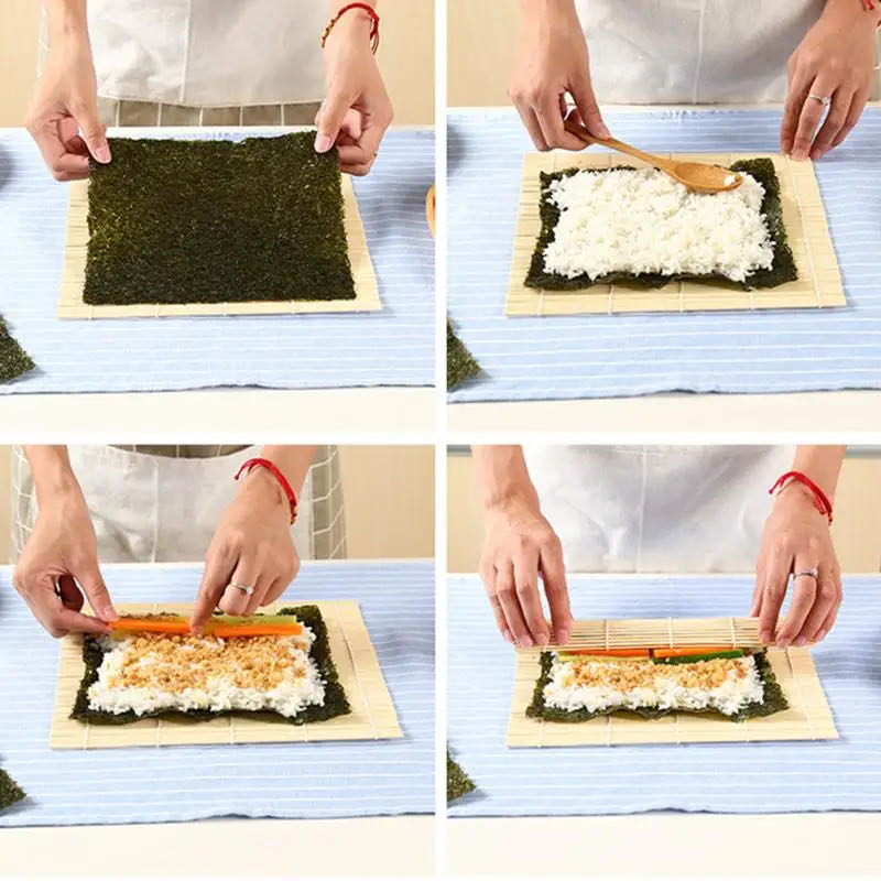 Alfombrilla enrollable de bamb - Kitchen Gadgets And Appliances reseña y precio