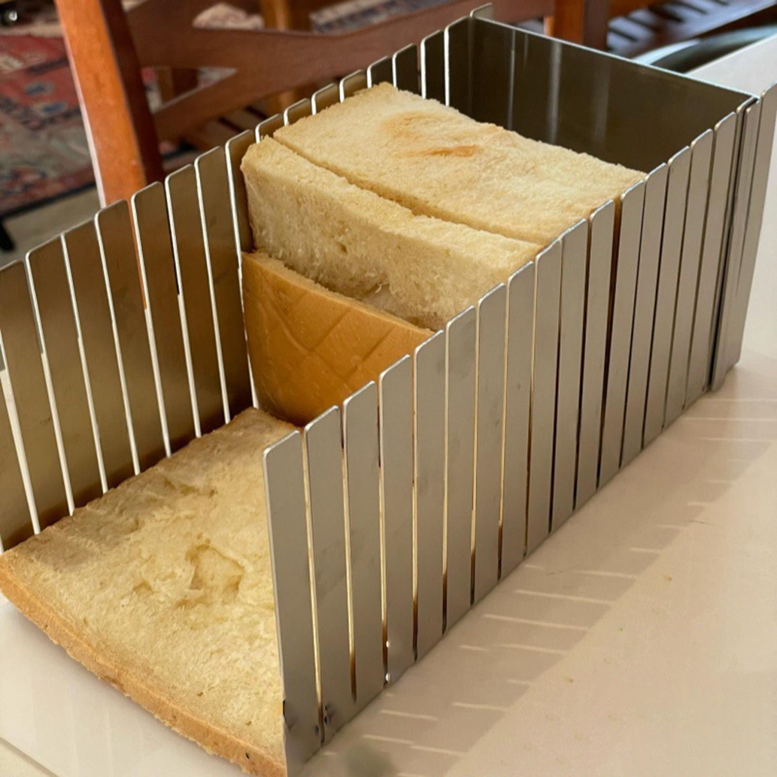 Rebanador de pan de acero inox - Kitchen Gadgets Guide reseña y precio