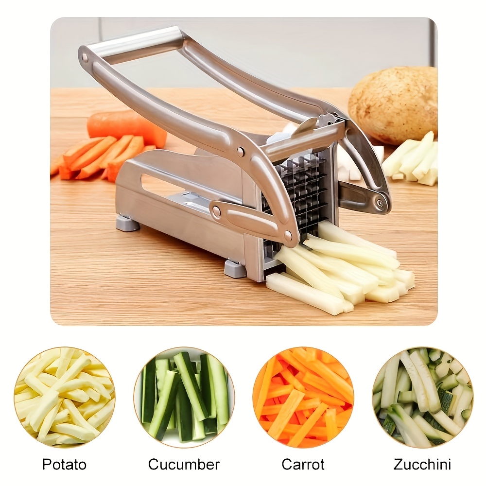 Cortador Manual de patatas fri - Potato Masher Ricer reseña y precio