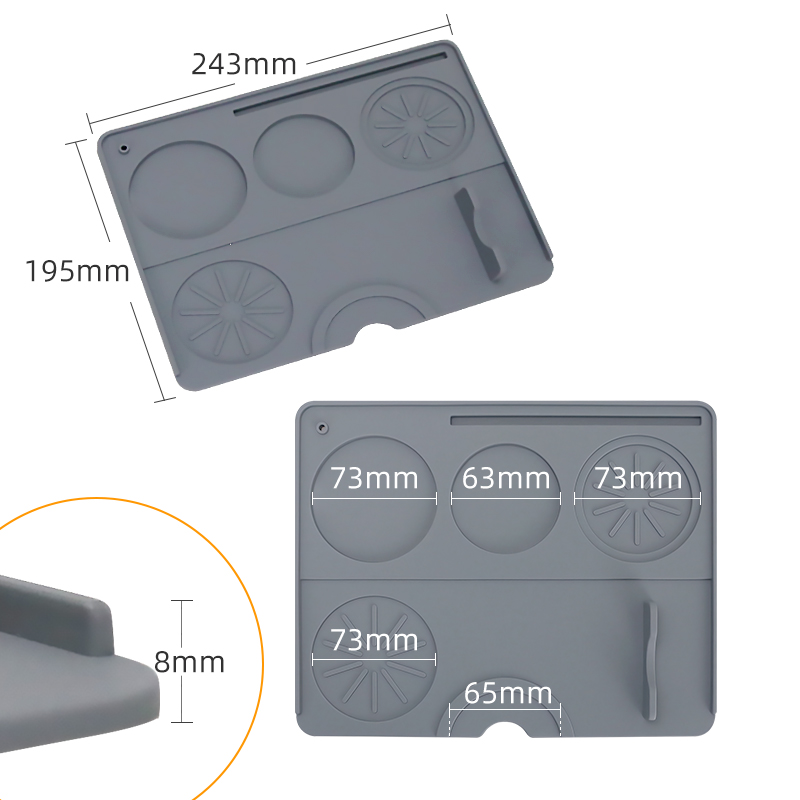 Estera de manipulación de café - Zyliss Kitchen Gadgets reseña y precio