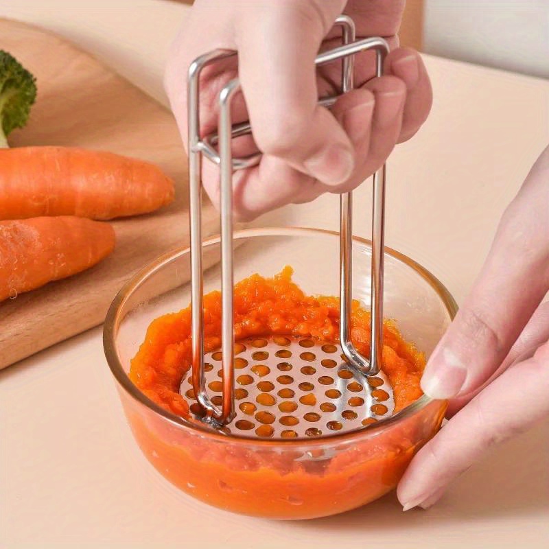 Trituradora de patatas de acer - Potato Masher Ricer reseña y precio